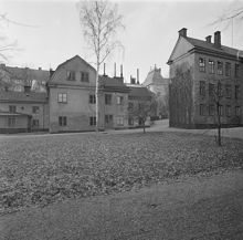 Eira sjukhus nedlagt 1955. Köksbyggnad