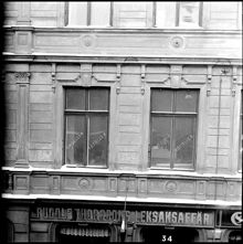Hamngatan 34. Fasaddetaljer