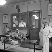 Firma  A.G. Bergfalk & Co. Vilthandel vid Stora Gråmunkegränd 3