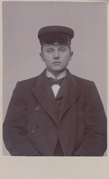 John Petrus Åström, 16 år - polisfotografi