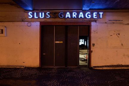 Slussgaragets entré