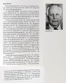 Inge Hörlén. Ledamot av kommunfullmäktige 1973-1985. Stadsbyggnadsborgarråd 1970-1976