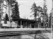 Olovslund,  hållplats för spårvagn