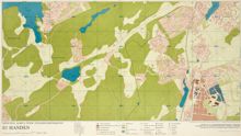 Karta "Handen" år 1969