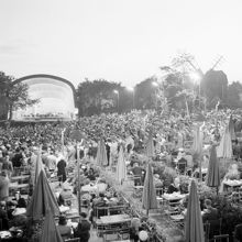 Solliden, Skansen. Allsångsafton i juli 1943
