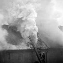 Brand i Kronobageriet.