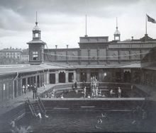 Strömbadet: Bassänger