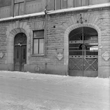 Skeppargatan 26, portal och gårdsinfart
