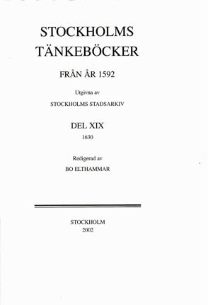 Framsidan till tryckt bok från 2002 titel och info