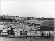 Vy från Gustav Adolfs torg mot öster