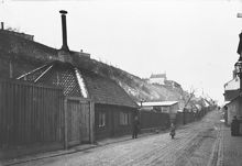Saltmätargatan sedd norrut från Kungstensgatan