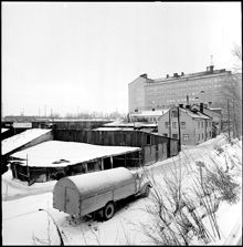 Sveavägen 161, från Ynglingagatan. Industrianläggning