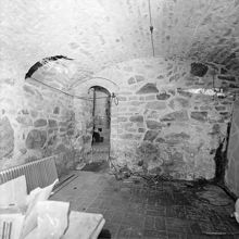 Tantogatan 43, källaren. F.d. Tanto Sockerbruk, nedlagt 1956. Nu Tantogatan 73, kv. Kulltorp