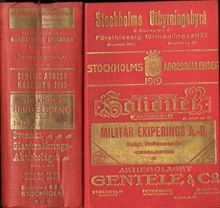 Stockholms adresskalender 1919