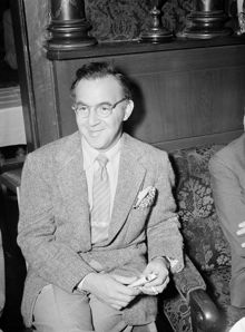 Näckströmsgatan 8, Berns. Porträtt av Benny Goodman