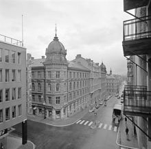 Tegnérgatan 30 - Drottninggatan 108. Hörntornet