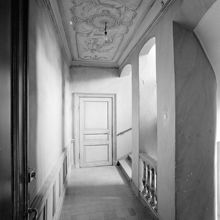 Grev Turegatan 4, interiör i trapphuset