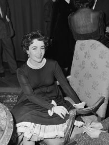 Porträtt av Elizabeth Taylor, skådespelerska
