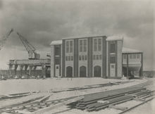 Frihamnen: Magasin 2, västra gaveln