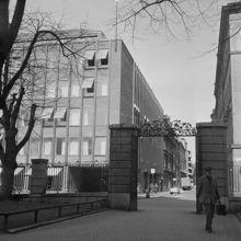 Vy från Hedvig Eleonora kyrka mot Jungfrugatan