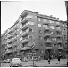 Hörnet Kommendörsgatan - Sibyllegatan