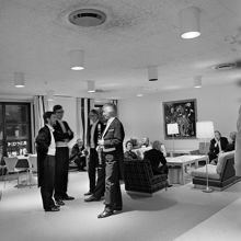 Konserthuset. Den nya orkesterfoajén
