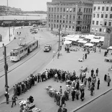 Strömmingskö på Kornhamnstorg i Gamla Stan