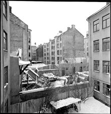 Kvarteret Sleipner mot söder. Frejgatan 44