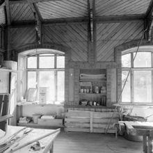 Långholmen. Karlshäll. Musiksalongen, interiör