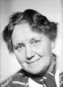 Porträtt av Björkman (kvinna)