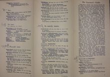 ”The Gourmet's Guide” – broschyr Stockholms Turisttrafikförbund 1939 