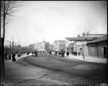 Strandvägen från Skeppargatan västerut