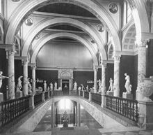 Övre trapphallen i Nationalmuseum