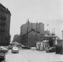 Högbergsgatan  vid Nytorgsgatan mot väster