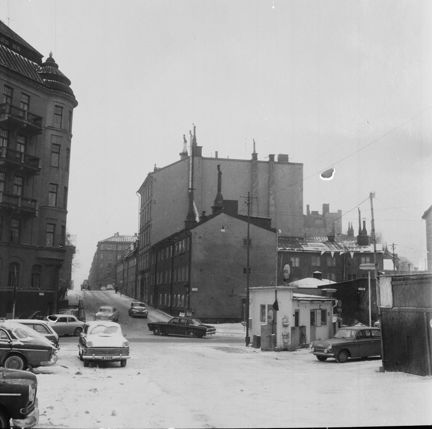 Högbergsgatan  vid Nytorgsgatan mot väster