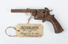 Revolver, uppmuddrad vid Riksbron år 1931