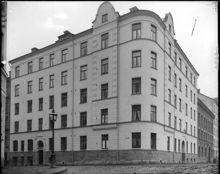 F. d. Frejgatan 23 i hörnet av Tulegatan. Nuvarande Frejgatan 29.