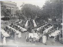 Festligt firande av Sofia Hellqvist, 104 år, 1938