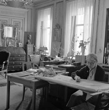 Konstnärinnan Louise Adelborg