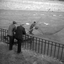 Norsfiske på Norrström våren 1945
