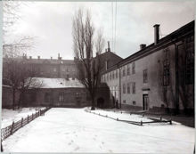 Björngårdsgatan n:r 10, gårdsinteriör, skolgård