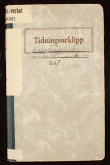 Tidningsurklipp för Renhållningsstrejken 1905, från den 20/5 t.o.m. d. 27/5 1905. Del I