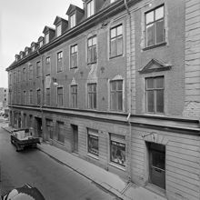 Herkulesgatan 26. Vy mot väster