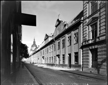 Högbergsgatan 21A-C. Högbergsgatan sedd österut