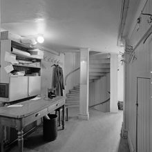 Brännkyrkagatan 31 - Blecktornsgränd 13 B. Ebeneserkyrkan, interiör. Nuvarande Söderhöjdskyrkan