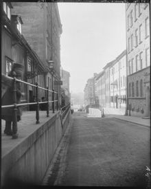 Styrmansgatan söderut från Storgatan