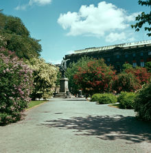 Karl XII:s torg med statyn