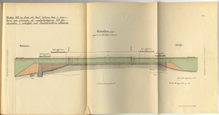 Förslag till ny sluss vid Karl Johans torg 1903