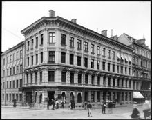 Hörnet av Linnégatan 27 och Sibyllegatan 39