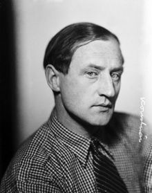 Porträtt av Olsson, konstnär